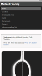 Mobile Screenshot of mallardfencing.org.uk